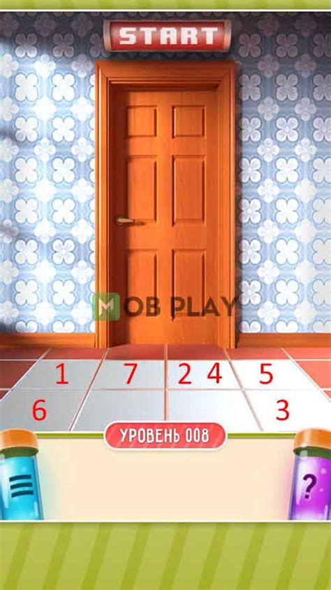 100 Дверей Головоломки 8 уровень Mobplay