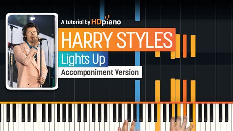 Lights Up By Harry Styles Piano Tutorial Hdpiano