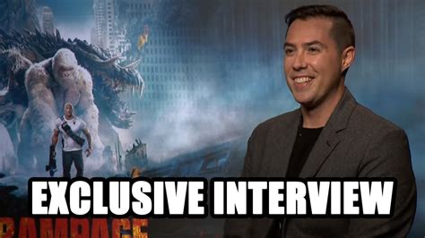 Rampage Director Brad Peyton Exclusive Interview Youtube