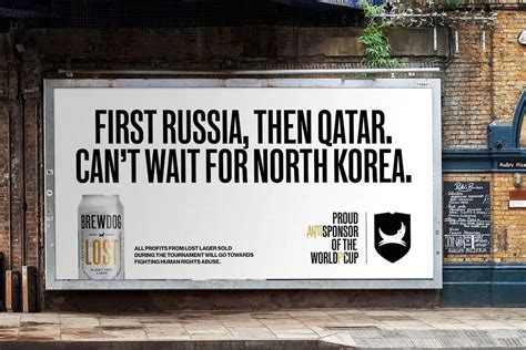 Brewdogs Qatar World Cup Adverts Score Own Goal For Craft Beer Brand