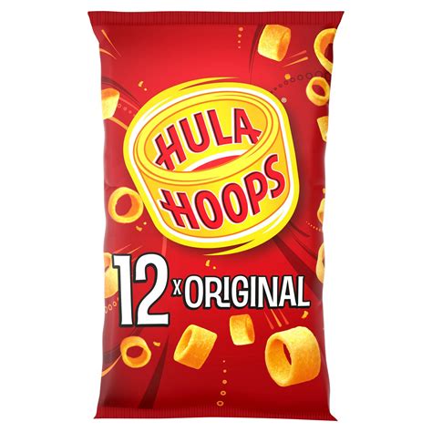 Hula Hoops Original Multipack Crisps 12 Pack Multipack Crisps