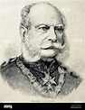 GUILLERMO I. REY DE PRUSIA. 1861 - 1888. GRABADO RETRATO DE LA ...