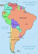 South America Map And Capitals Quiz | Australia Map