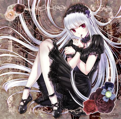 Anime Art Gothic Lolita Headdress Lace Ribbons Long