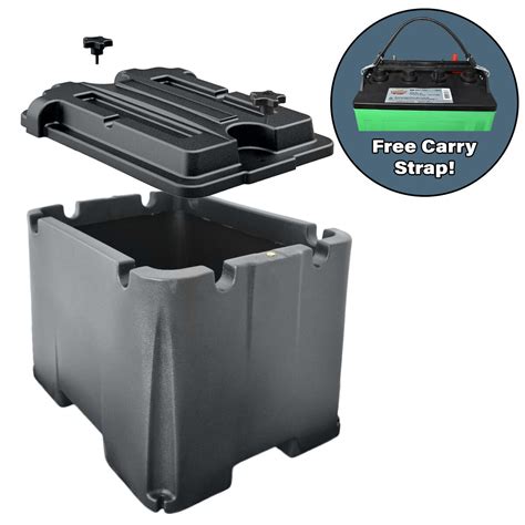 Noco Hm426 Auto Marine And Rv Battery Box For 2 6v Deep Cycle