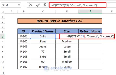 If Cell Contains Text Then Add Text In Another Cell In Excel 6 Ways