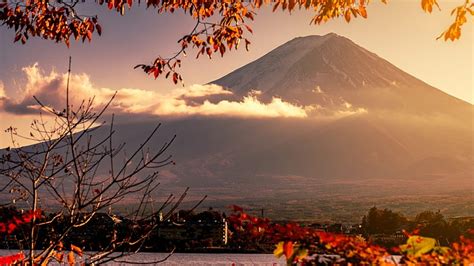 Autumn In Japan Japan Autumn Japanese Scenery Lake Fuji Fall