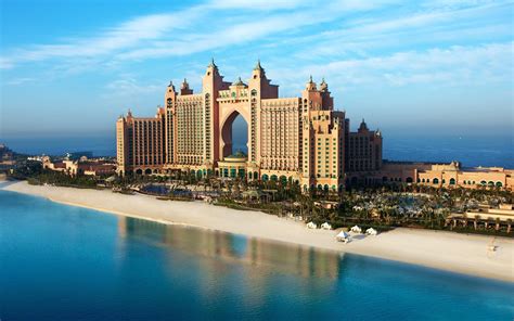 City Beach Dubai Hotels Sky Building Wallpapers Hd Desktop And
