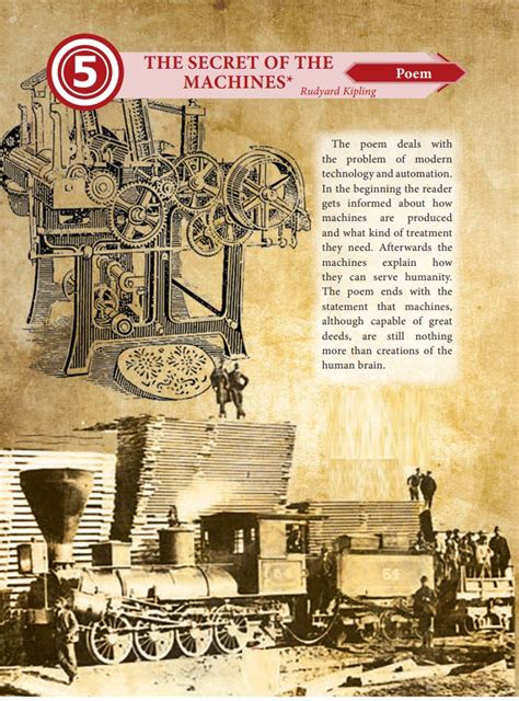 The Secret Of The Machines - By Rudyard Kipling | Poem