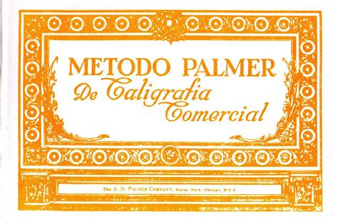 Método Palmer De Caligrafía Comercial Historia Y Lección 1 La