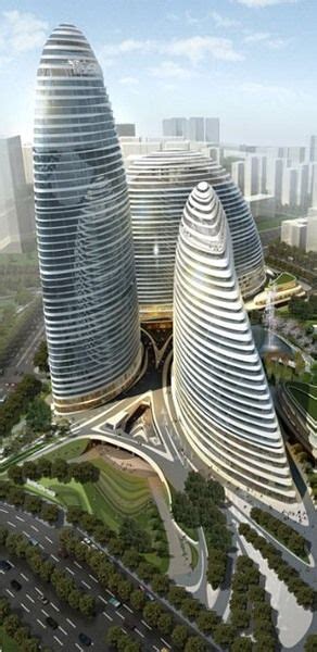 Wangjing Soho Beijing China By Zaha Hadid Architects 44 Floors