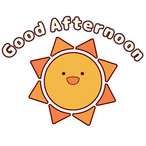 Animated Illustration About Good Afternoon Ugokawa