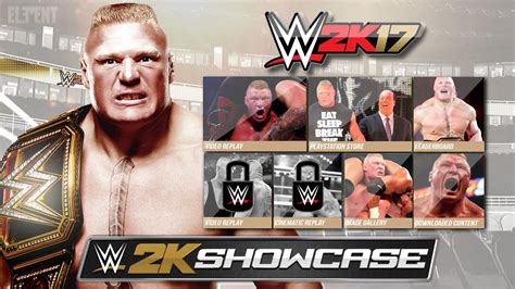 Wwe K K Showcase Mode Brock Lesnar The Conqueror Gameplay Notion