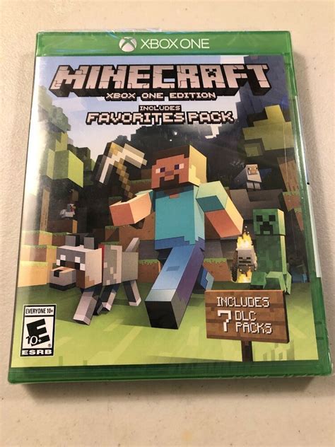 Minecraft Xbox One Edition Includes 7 Dlc Packs Brand New Sealed