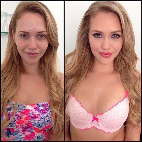 What Female Pornstars Look Like With And Without Makeup Pics