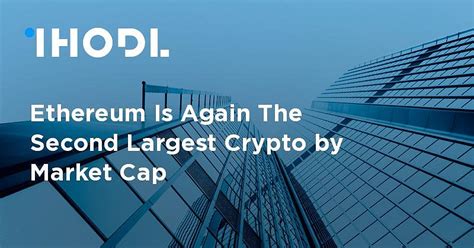 Market capitalization (market cap) is a metric that indicates the market value and size of a cryptocurrency. Ethereum Is Again The Second Largest Crypto by Market Cap ...