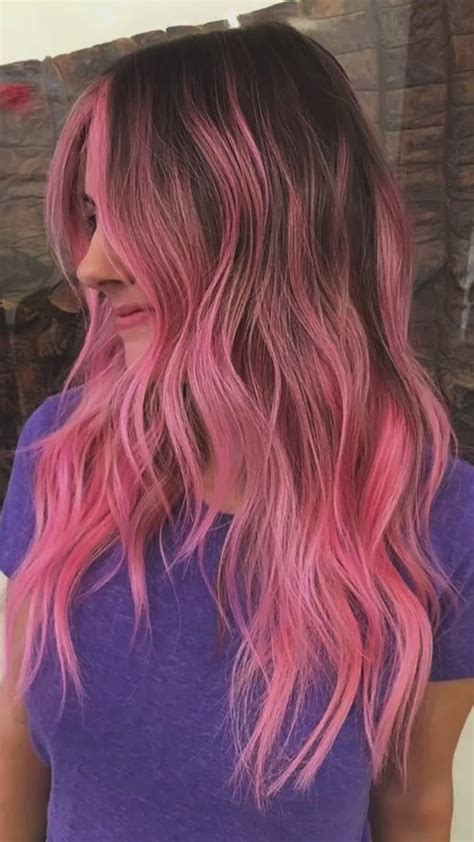 Pink Hair Highlights Inspiration Pink Hair Color 2022 Trending