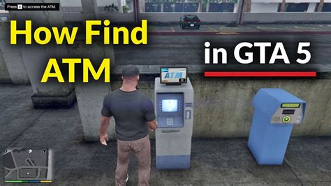 How To Easily Find Atm Locations In Gta 5 Online And Offline Youtube