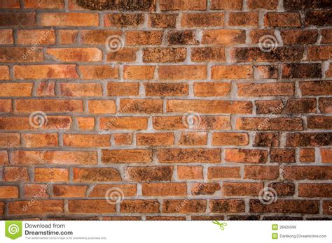 Brown Brick Wall Stock Photo Image Of Concrete Building 28425096