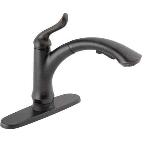 Delta faucet at the home depot delta faucet. Delta Lakeview Single-Handle Pull-Down Sprayer Kitchen ...
