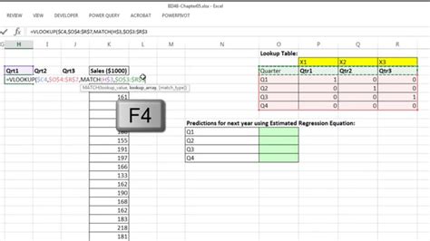 Enter work days and off days for each of your staff. Basic Excel Business Analytics #56: Forecasting with ...