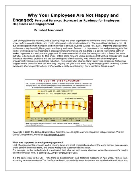 The Personal Balanced Scorecard