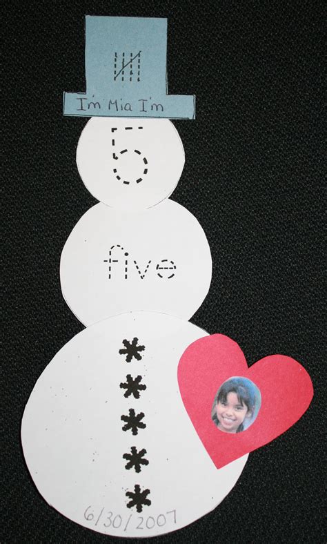 Snowman Number Matching Puzzles Snowmen Activities Winter