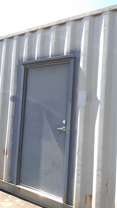 Container Modifications Adding A Door To Your Container