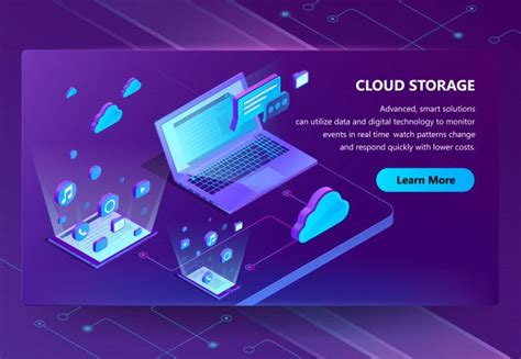 Download Cloud Storage Isometric Concept Background for free | Cloud