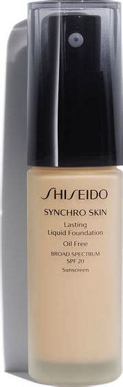 Shiseido Synchro Skin Lasting Liquid Foundation Spf20 Golden 3 30ml