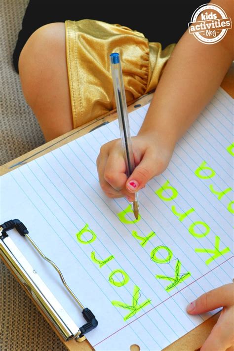 10 Ways To Make Name Writing Practice Fun For Kids Kids Activities Blog