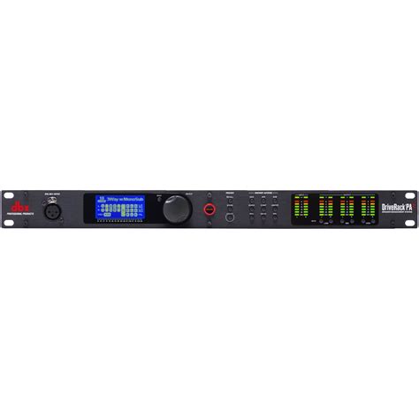 Dbx Driverack Pa2 Digital Crossover With Mobile Control Paras Pro Audio