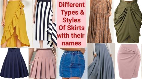 Different Types Of Skirt Designs With Their Names Different Skirt