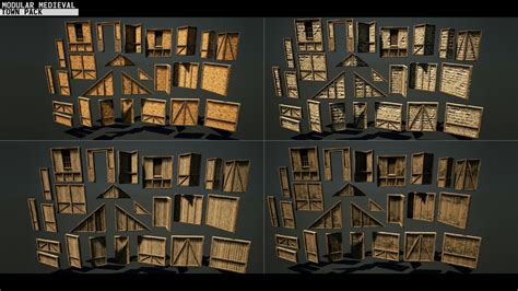 Modular Medieval Asset Pack In Environments Ue Marketplace