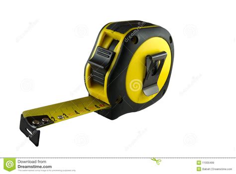 Tape Ruler Isolated Stock Image Image Of Calculus Length 11005499