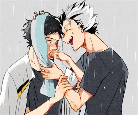 Pin By Celestine On Haikyuu Haikyuu Ships Bokuaka Haikyuu