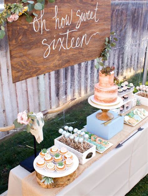 10 Memorable Sweet Sixteen Party Ideas Your Teen Will Love Sweet 16