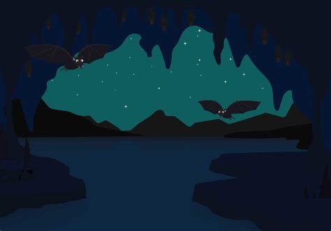Free Bats In The Cave Illustration 152687 Vector Art At Vecteezy