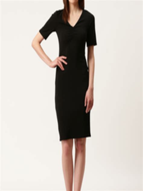 Buy Dorothy Perkins Women Black Solid Sheath Dress Dresses For Women 11649390 Myntra