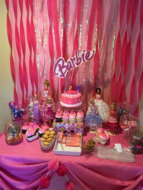 barbie sparkle birthday party ideas photo 12 of 12 barbie birthday party sparkle birthday