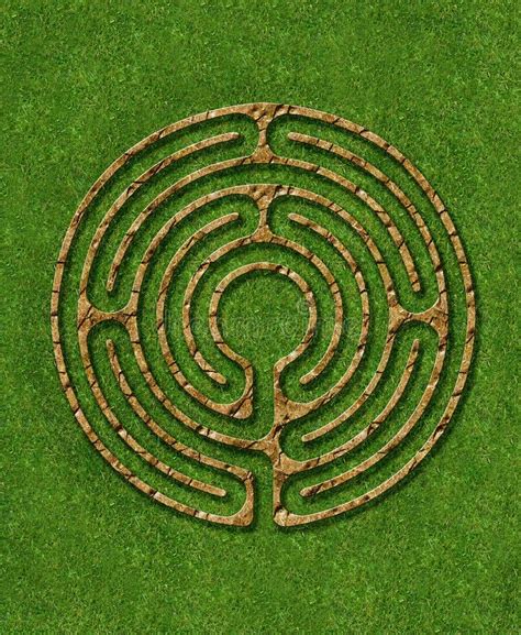 6 Circuit Labyrinth Labyrinth Garden Labyrinth Design Labyrinth