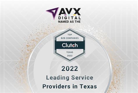 Clutch Names Avx Digital As A Leading B2b Service Provider In Dallas