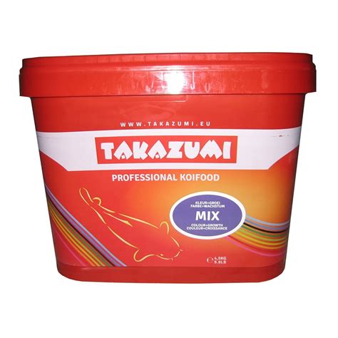 Koi fish are always an enjoyable experience, often part of a beautifully landscaped home, but keeping your koi healthy is a job all of its own. Takazumi Mix Koi Food - Pond from Pond Planet Ltd UK