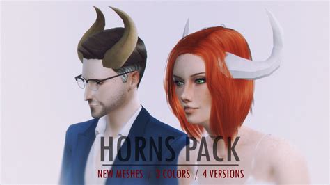 Azentase “ Horns Pack Earrings Category 3 Color Non Default Download
