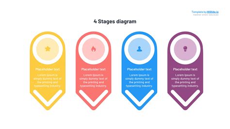 4 Step Infographic Template