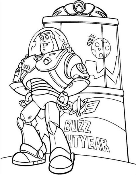 Toy Story Buzz Lightyear Coloring Page Turkau Sexiz Pix