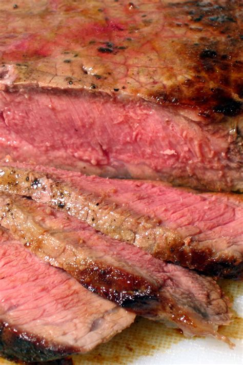 Cooking london broil, either the steak or the dish, in a convection oven means the dish is ready. Oven Roasted London Broil Recipe | CDKitchen.com