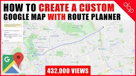 How To Create A Custom Google Map With Route Planner And Location Markers Google Maps Tutorial