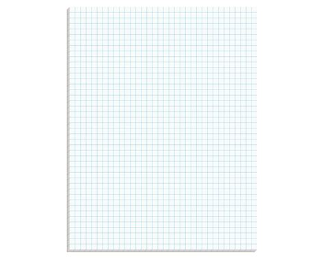 Tops Graph Pads 8 12 X 11 Glue Top Graph Rule 4 X 4 50 Sheets