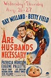 Are Husbands Necessary? (1942) — The Movie Database (TMDB)